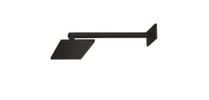 Chuveiro com Tubo de Parede Off Black