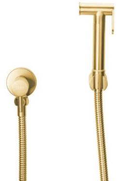 Ducha Higi�nica Manual com Gatilho Brushed Gold