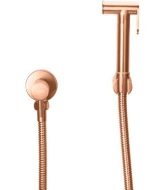Ducha Higinica Manual com Gatilho Brushed Rose Gold