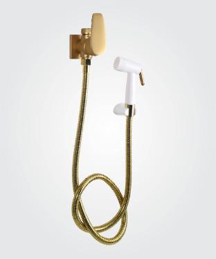 Ducha Higinica com Derivao Led Dourado Fosco