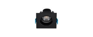 Embutido Direcionvel Easy Evo Mr 11 38 3w 3000k Preto