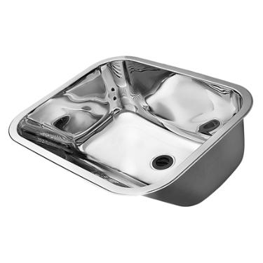 Tanque Monobloco Embutir/Sobrepor com Vlvula 55x45 Alto Brilho