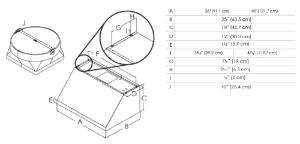 Coifa Dupla Ber Calabria 120