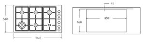 Cooktop MAST366 QBXT