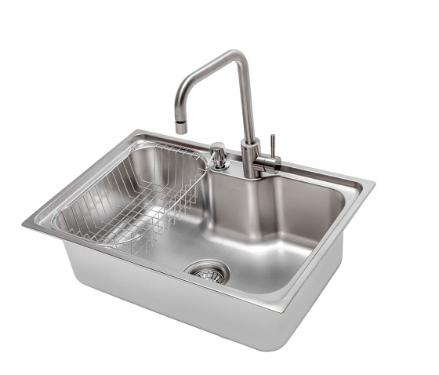 Cuba Funzionale com Acessrio e Vlvula 66x45Cm Inox