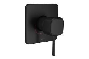 Acabamento Monocomando Quadrado para Chuveiro Deca You Black Matte