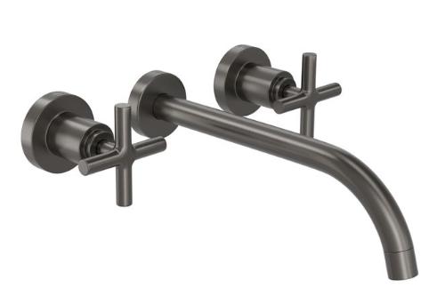 Misturador para Lavatrio de Parede Duna Clssica Antracite