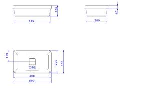 Cuba Sobrepor Retangular Branco - L.23050.17