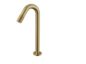 Torneira para Lavatrio de Mesa Brushed Gold