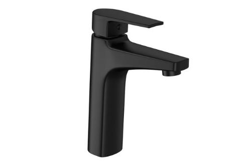 Misturador Monocomando para Lavatrio de Mesa Bica Media Level Black Matte