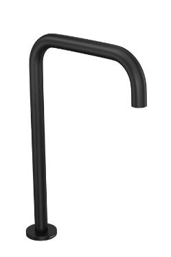 Bica para Lavatrio de Mesa Quadrada G Deca You Black Matte