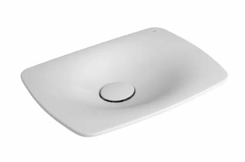 Cuba Sobrepor Retangular 50 cm Liquid Branco - L.23050.LQ.17