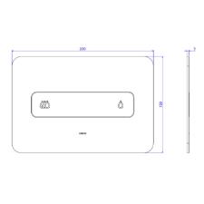 Acabamento para Caixa Embutida Mec�nica Deca You Inox