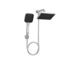 Chuveiro de Parede Retangular com Desviador Flex Cromado - 2084.C.DES