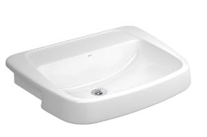 Cuba Semiencaixe com Mesa Branco - L.82.17