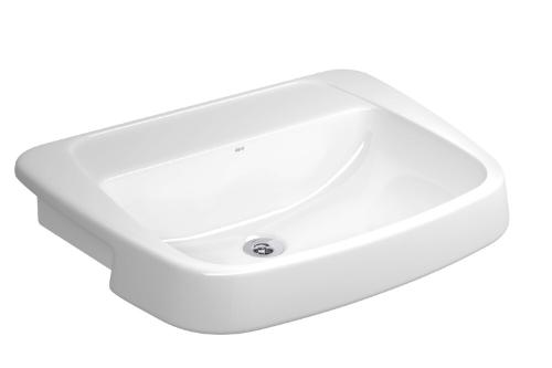 Cuba Semiencaixe com Mesa Branco - L.82.17