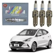 Jogo Velas Igni��o NGK ? Hyundai HB20 / HB20S 1.0 12V