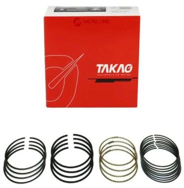 JOGO DE  ANEIS HONDA FIT 1.4/1.5 04/... (STD)