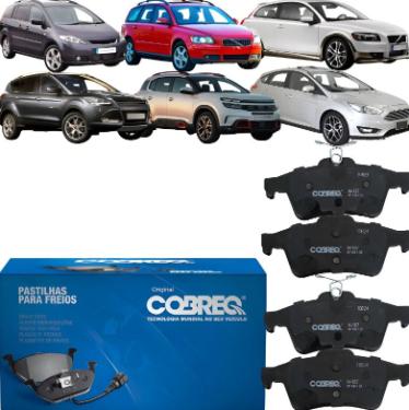 PASTILHA FREIO TRAS FOCUS 08/...