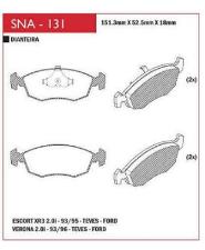PASTILHA FREIO ESCORT XR3  VERONA 2.0 93/96