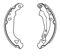 SAPATA FREIO RANGER 98/05 DAKOTA 3.9 V6 99/... DURANGO 00/02