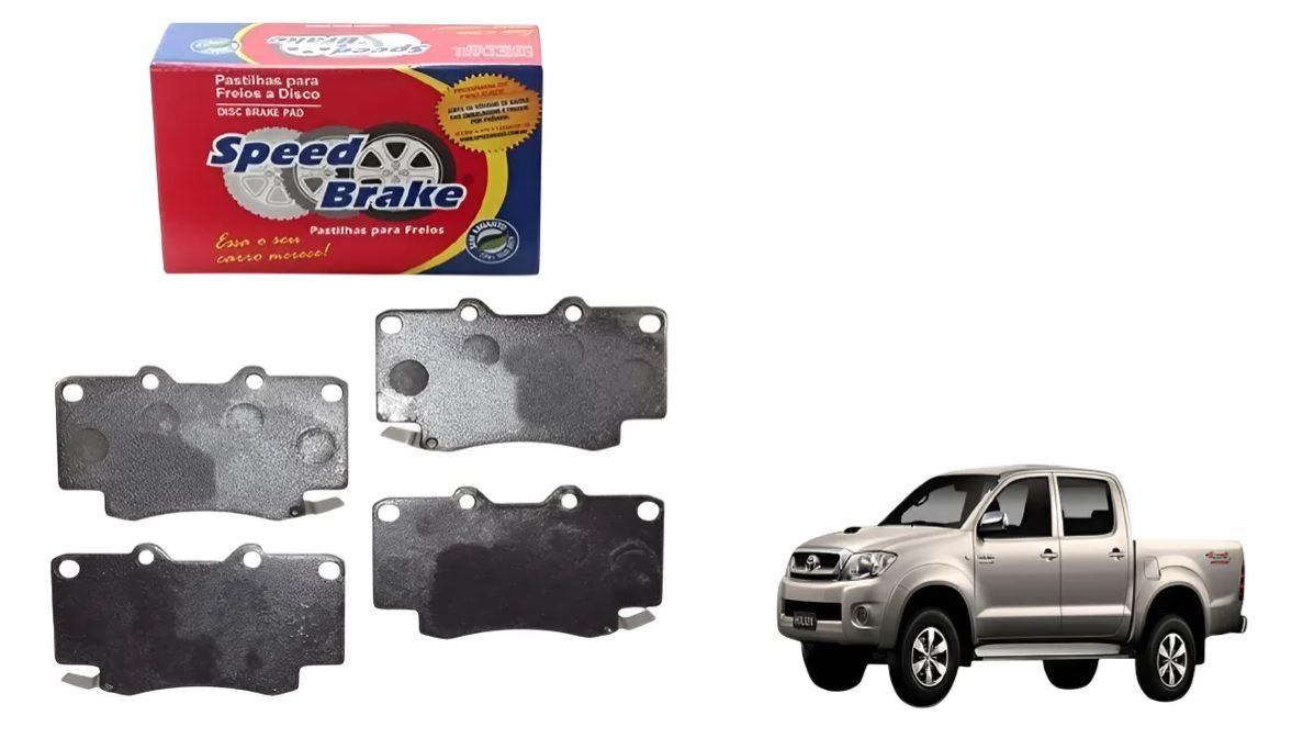 PASTILHA FREIO HILUX 05/09 (SISTEMA SUMITOMO)
