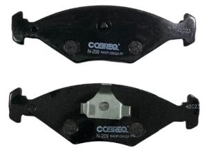 PASTILHA FREIO DIANTEIRA SANTANA 1984 EM DIANTE GOL 1.8