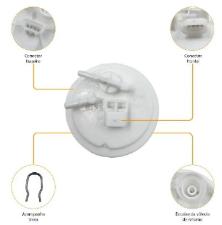 FLANGE BOMBA ELETRICA DE COMB DOBLO/ PUNTO/ STILO VP7092