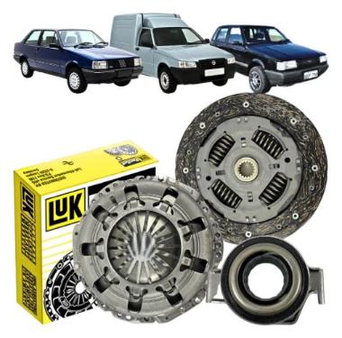 KIT EMBREAGEM  FIORINO 1.5 8V 1994 ATE 1996 ORIGINAL LUK619300700