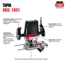 TUPIA MOD.1831 C/MALETA C/13 ACESS.F0121831JA SKIL BOSCH