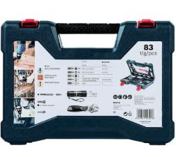 Jogo Ferramentas Kit Brocas Bits Titnio V-line 83 Ps Bosch