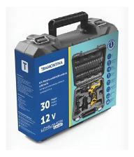 PARAFUSADEIRA BATERIA C/KIT 30PCS 42382230 TRAMONTINA