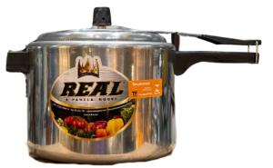 PANELA DE PRESSAO ALUM. POLIDO 7L REAL PANELA DE PRESSAO ALUM. POLIDO 7L REAL