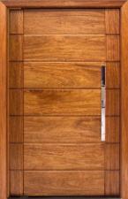 Puxador Alumnio Polido 40cm (30cm Entre Furos) Barra Chata Porta Vidro Madeira Porto