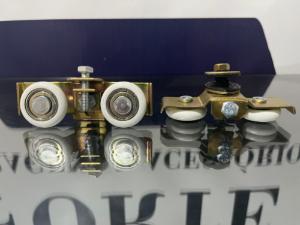 1 Roldana Dupla 1125DR Regulagem Brock 8 e 10mm Porta Vidro Peso
