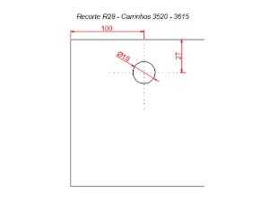 Kit c/ 2 Roldanas Excntricas 3515 Padro Blindex Antigo