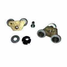 Kit c/ 2 Roldanas Duplas Excntricas 3520 Padro Blindex Antigo