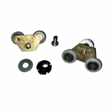 Kit c/ 2 Roldanas Duplas Excntricas 3520 Padro Blindex Antigo