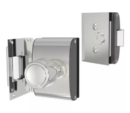 Fechadura Eltrica p/ Porta (Vidro/Alvenaria) Ao Inox - AGL PV200R1i - Abertura Interna