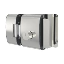 Fechadura Eltrica p/ Porta (Vidro/Vidro) Ao Inox - AGL PV200R2i - Abertura Interna