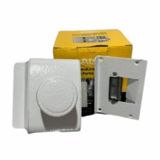 Fechadura Eltrica p/ Porta (Vidro/Alvenaria) BRANCA - AGL PV200R1i - Abertura Interna