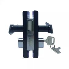 Fechadura Maaneta Recorte 1520 Vidro/Vidro Preta MM - Porta Blindex