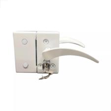 Fechadura Maaneta Recorte 1520 Vidro/Vidro Branca MM - Porta Blindex