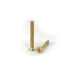 Kit 2 Parafusos Porta Madeira M8 X 80 P/ Puxador Inox / Alumnio