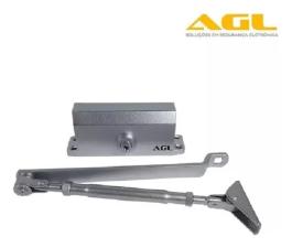 Suporte Encaixe Vidro Mola Area AGL - Cinza