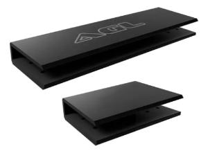 Suporte Encaixe Vidro Mola Area AGL - Preto