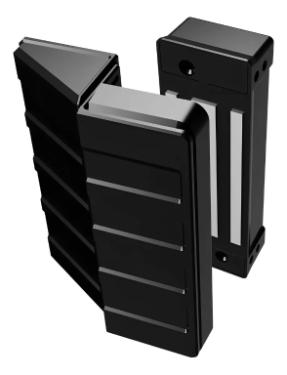Fechadura Eletrom AL150 AGL Preto - Magntico Porta Porto Vidro