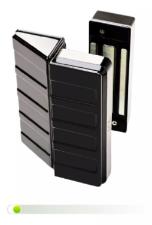 Fechadura Eletrom AL150 AGL Preto - Magntico Porta Porto Vidro
