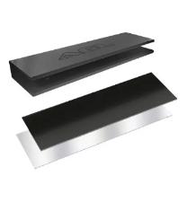 Suporte Fechadura Eletrom PV Cinza Encaixe Vidro Al150 At Al200 AGL - Magntico