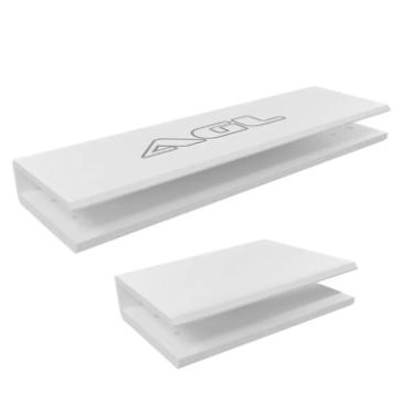 Suporte Encaixe Vidro Mola Area AGL - Branco